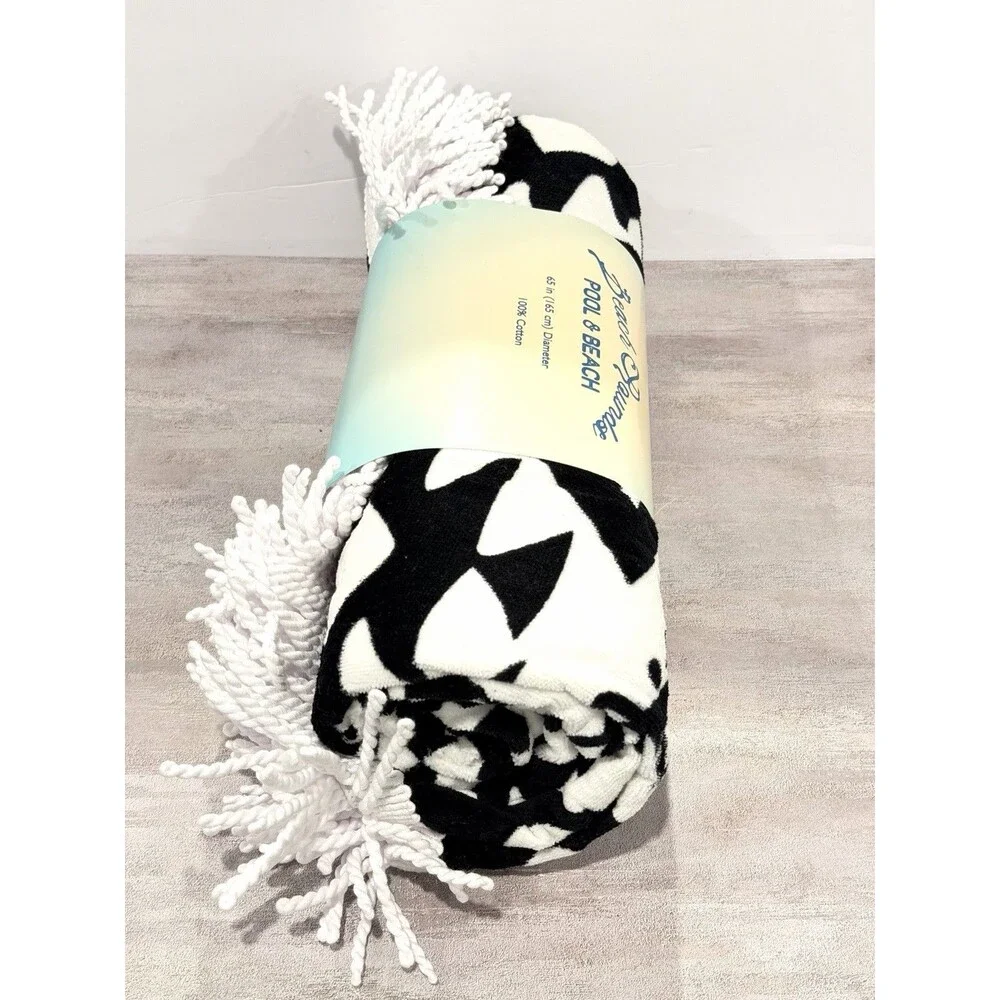 Loft by Loftex Round Beach Towel 65